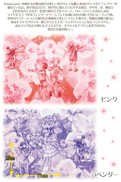 【つや消しラミネート】★USA Cotton★*fairy DreamLand*(単位10cm)