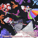 USA Cotton Loralie Harris for Loralie Designs Tossed Masquerade Ladies Black(単位50cm)ローラライハリス/ロラライハリス/ロラリー/アメリカンファブリック/生地/仮面舞踏会/マスカレード