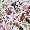 USA Cotton Loralie Harris for Loralie Designs Sew Tossed(単位50cm)ローラライハリス/ロラライハリス/ロラリー/アメリカンファブリック/USAコットン/アメリカ/綿/コットン/生地/ミシン糸/ボタン/メジャー/ハサミ/ホワイト