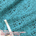 USAコットン THE ALEXANDER HENRY FABRICS HIEROGLYPHS(単位10cm)アレキサンダーヘンリー/アメリカンファブリック/生地/綿/コットン/シーチング/ヒエログリフ/エジプト/アルファベット/エジプト神/古代エジプト/神宮文字/ホルスの目/スカラベ