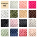 パイナップルファー 145cm巾(単位:10cm)ぽこぽこ/ボア/レッグウォーマー/スヌード/ポンチョ/ケープ/ブランケット/生地/ニューボーンフォト