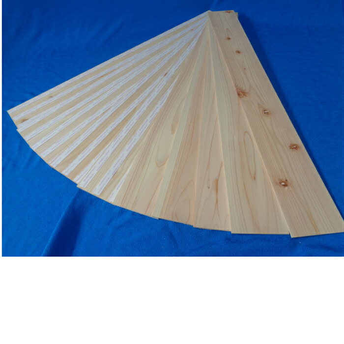Rakuten - EASYWALLWOOD　壁材　桧　10枚セット　700mm×85mm×3mm