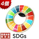 【国連本部限定】SDGs ピンバッジ 4個 公式 国連 ショップ限定 正規品 SDGsバッジ 丸み サステナブル 17 目標 日本未発売 バッチ バッヂ sdgs