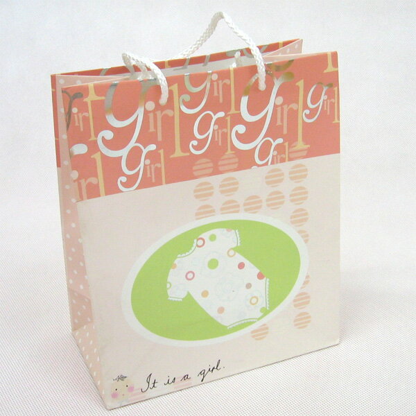 FLOMOフロモギフトペーパーバッグ19×23×10cmピンク