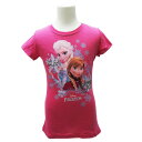 ディズニープリンセスアナと雪の女王フローズン半袖Tシャツカットソー8/9才【訳あり処分】【アメリカ買付商品】