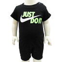送料無料 NIKE ナイキ ベビー服 Tオール オールインワン ロンパース 半袖 3M 56~62cm 新生児