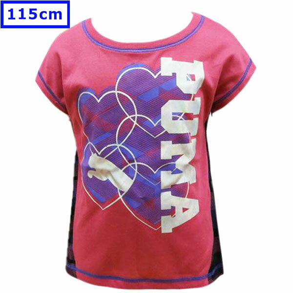 Rakuten - 送料無料 子供服 キッズ カットソー Tシャツ 女の子 サイズ5 115cm ローズピンク