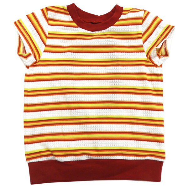 送料無料 DOD ダディオダディ ベビー服 半袖 Tシャツ カットソー トップ 重ね着 90cm