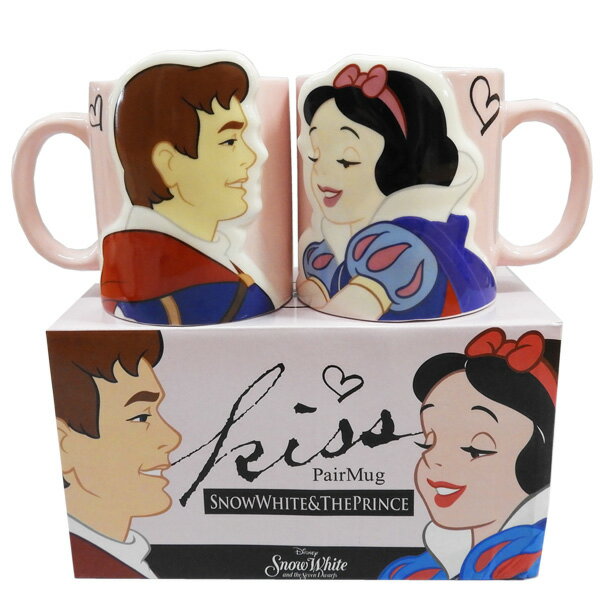 【ラッピング無料】Disneyディズニープリンセス白雪姫ペアマグキスマグカップ280mlSAN2518