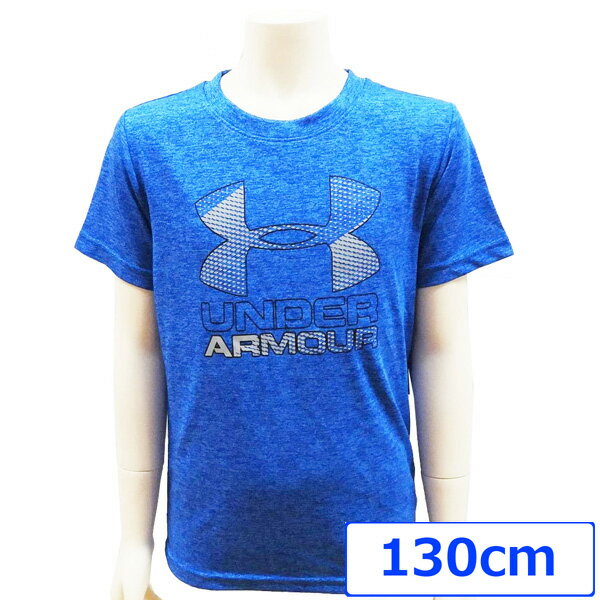 【メール便送料無料】UNDERARMOURアンダーアーマー子供服キッズキッズウエアスポーツウエア半袖Tシャツ130cm7歳YSMブルー青【アメリカ買付商品】【SP10】