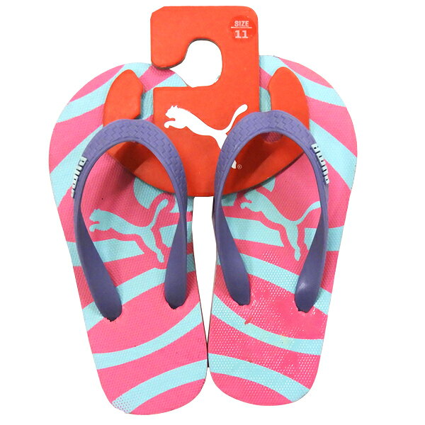 訳あり 送料無料 PUMA プーマ 子供 キッズ ビーチサンダル サマーサンダル サイズ11 12 17cm 18cm