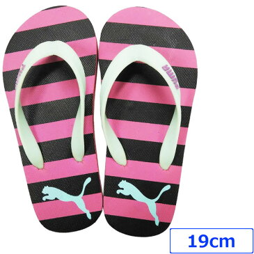 【ポイント2倍★300円クーポン 10/6 0:00〜10/11 01:59】 【訳アリ】 PUMA プーマ サンダル ビーチサンダル キッズサンダル 子供用ビーチサンダル 19cm 【アメリカ買付商品】