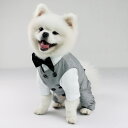 犬服スーツセット タキシード ジャケット 2点セット