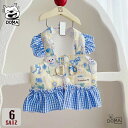 犬服 ハーネス ベスト リード付き 胴輪 けん引 おしゃれ かわいい 人気 可愛い お揃い ウェアハーネス ペットウェア 女の子 男の子 プレゼント インスタ映...