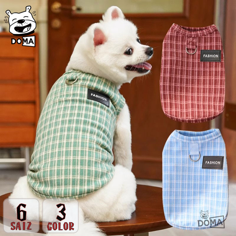 樂天商城 - 【NEW!秋冬新作】犬の服 超子犬 小型犬 中型犬 タンクトップ 可愛い 袖なし 着せやすい 犬の服 猫服 フリル 熊柄 オシャレ女の子 男の子 柔らかい 柔らかい オールシーズン ドッグウエア