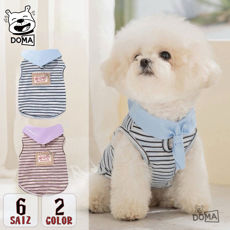 犬服小型犬夏服タンクトップペットウ...