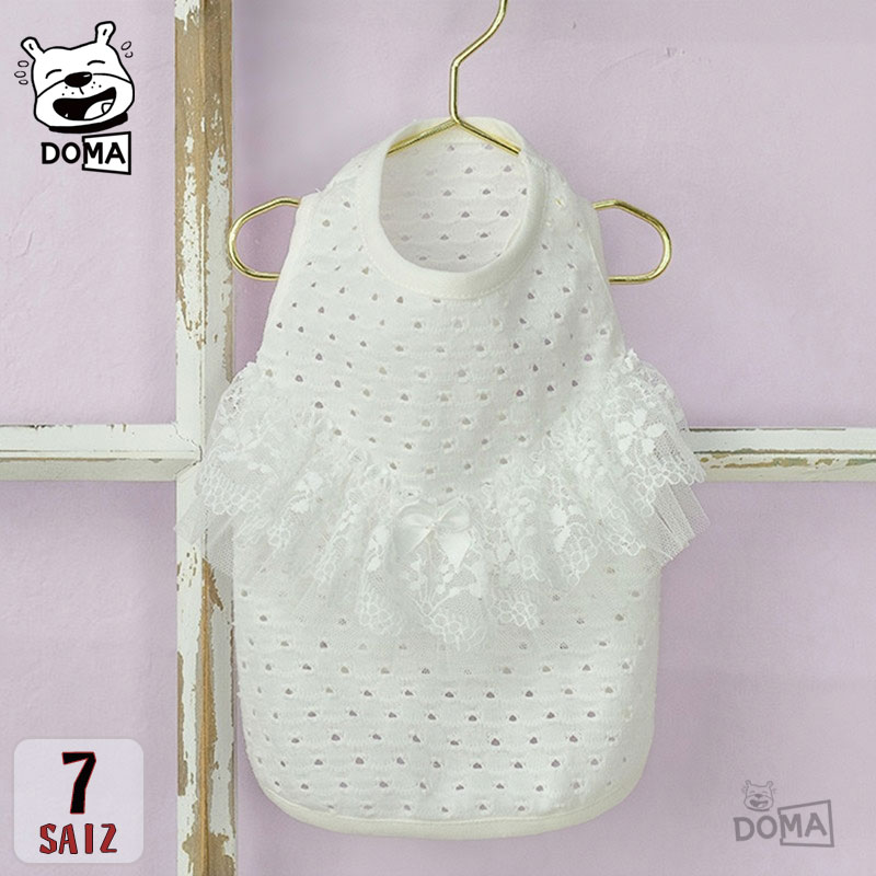 【全商品ポイント5倍】犬服犬服 小型犬 ワンピース レース パンチング 薄手 柔らかい 涼しい おしゃれ ..