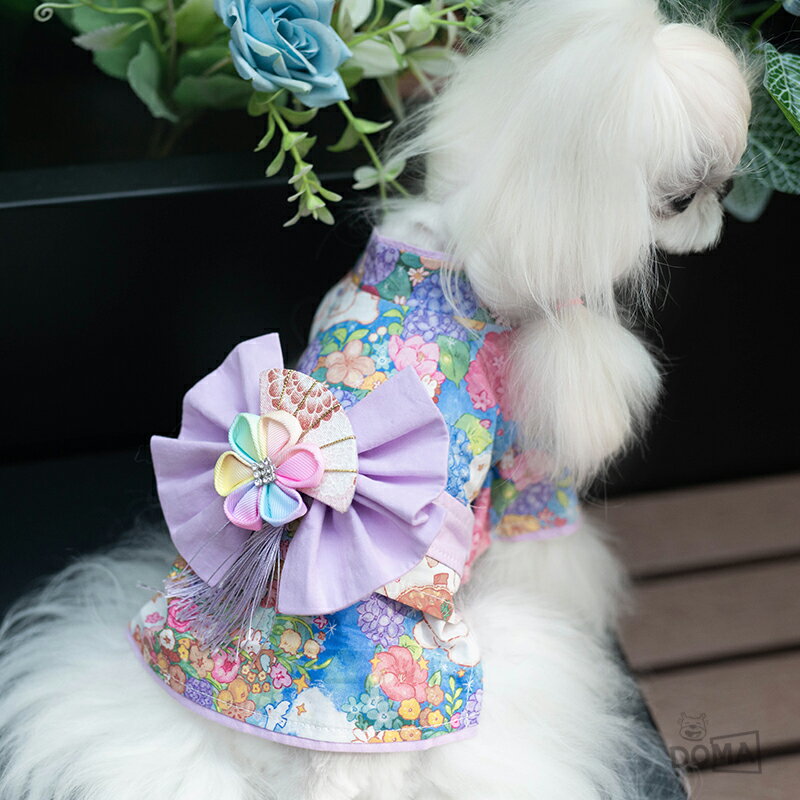 犬 夏服 犬用 浴衣 和装 綿質 小型犬 ペット 服 男の子 かわいい おしゃれ 着せやすい ペット服 ドッグウェア ペットウェア 着物 イベント 夏祭り 七夕 祭り 和服 正装 カジュアル 2