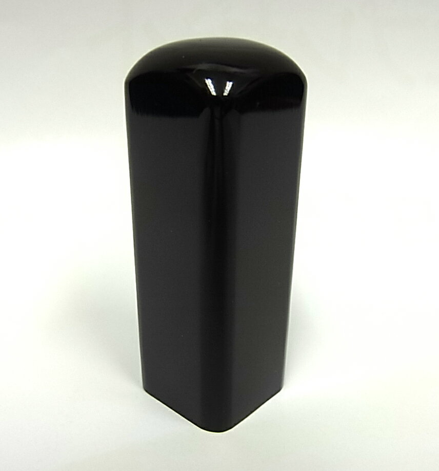 法人会社印鑑・はんこ/会社角印 黒水牛（芯持極上）〔24mm棒角〕ケース付【送料無料】【smtb-k】【sory..