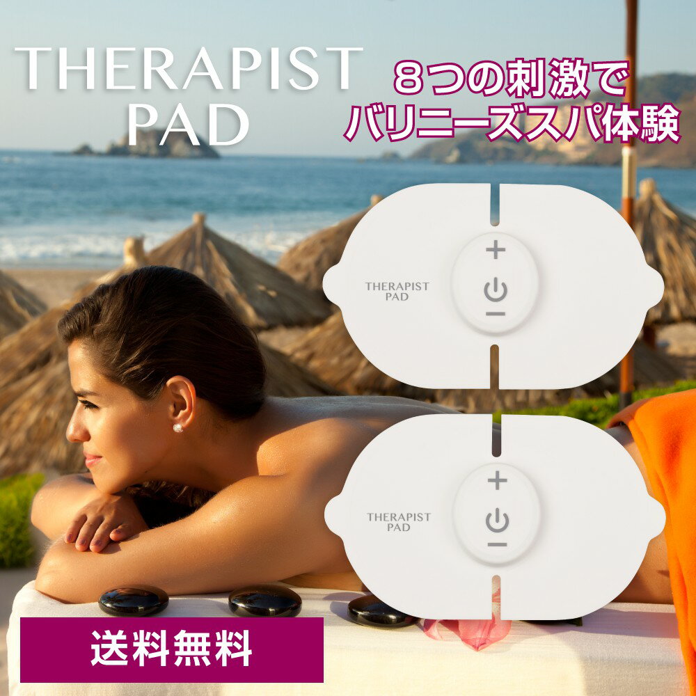 セラピストパッド2個セット（THERAPIST PAD）《送料無料・メーカー保証1年・ラッピング対応》