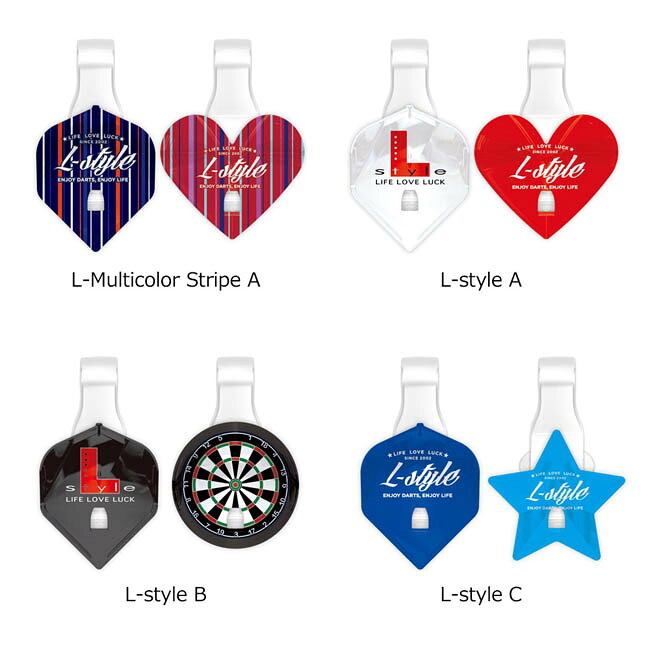 ダーツ専門店 カウントアップのL-style×PICPIN(エルスタイル×ピックピン)　(ダーツ アクセサリ)｜アングル2