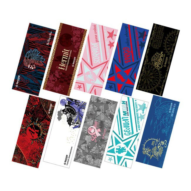 SHADE(シェイド) プレイヤーフェイスタオル 2024　(ダーツ アクセサリ)