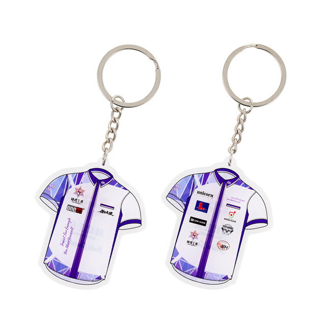Darts Studio Macau(ダーツスタジオマカウ) プレイヤーグッズ DSMユニフォーム キーチェイン　(ダーツ ..