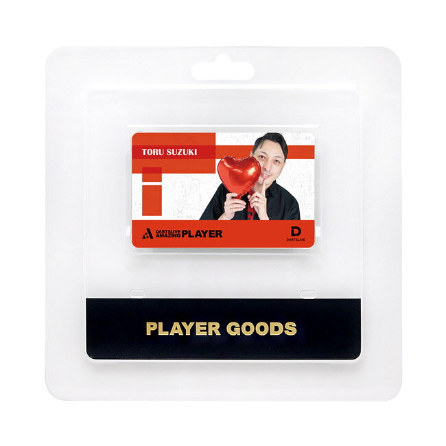 DARTSLIVE PLAYER GOODS 第三弾 鈴木徹選手　(ダーツ カード)