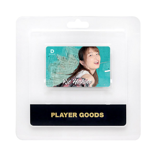 ダーツ専門店 カウントアップのDARTSLIVE PLAYER GOODS第五弾 星野理絵　(ダーツ カード)｜アングル3