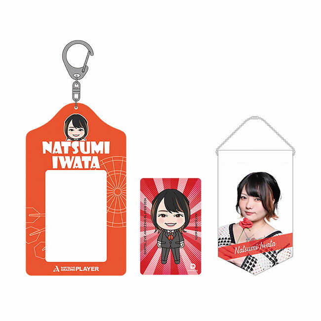 ダーツライブ プレイヤーグッズ2024 PLAYERセット 岩田夏海選手　(ダーツ カード) 3