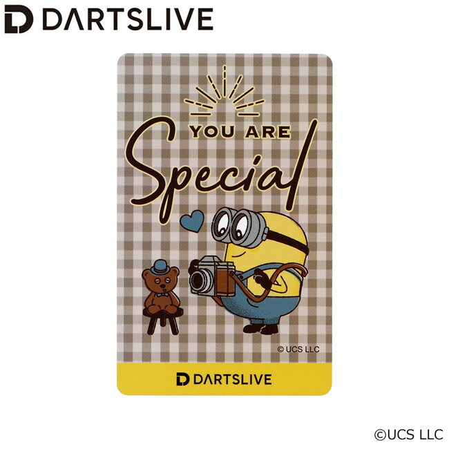 ミニオン DARTSLIVECARD Winter typeF　(ダーツ カード)