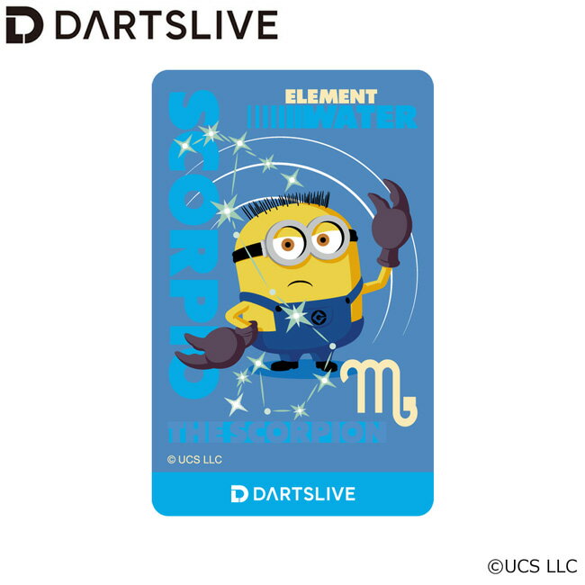 ミニオン DARTSLIVECARD 12星座シリーズ SCORPIO(さそり座)