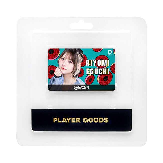 ダーツ専門店 カウントアップのDARTSLIVE PLAYER GOODS第六弾 江口梨世美　(ダーツ カード)｜アングル3