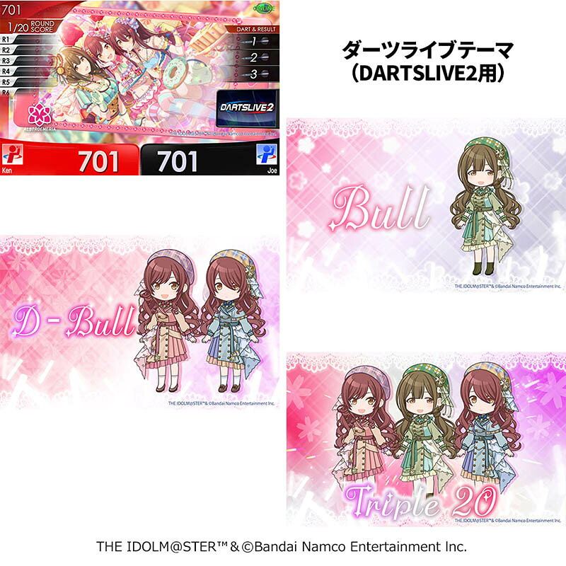 アイドルマスター シャイニーカラーズ ダーツライブカード 283プロ アルストロメリ...