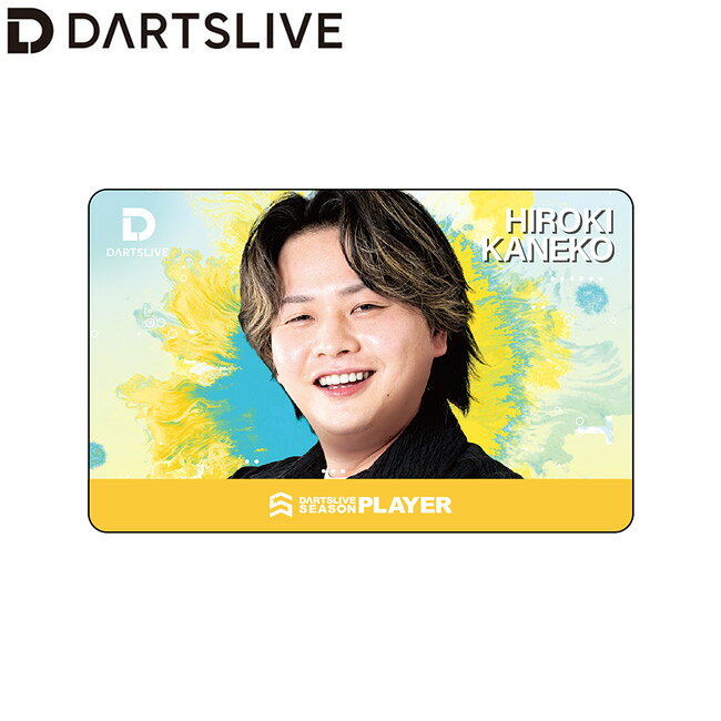 DARTSLIVE PLAYER GOODS 第七弾 金子拓輝選手　(ダーツ カード)