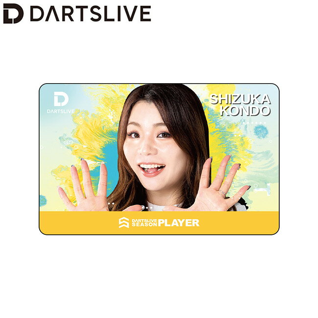 DARTSLIVE PLAYER GOODS 第七弾 近藤静加選手　(ダーツ カード)