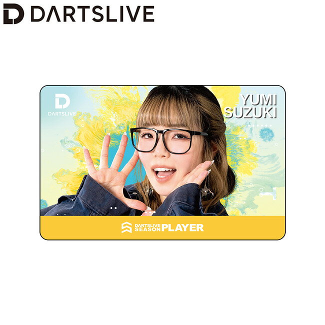 DARTSLIVE PLAYER GOODS 第七弾 鈴木優美選手　(ダーツ カード)