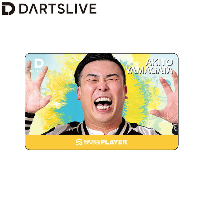 DARTSLIVE PLAYER GOODS 第七弾 山形明人選手　(ダーツ カード)