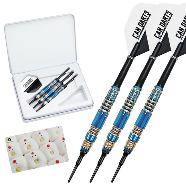 ダーツ セット 矢 【限定】DARTSLIVE(ダーツライブ) CANDARTS(缶ダーツ) チキン　(ダーツ バレル ダーツセット 矢 ダーツライブカード 初心者)