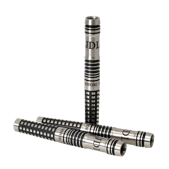 ダーツ専門店 カウントアップの火の鳥 DARTS JAPAN(ヒノトリダーツジャパン) プレイヤーモデル JDL ブラック 90T 2BA Marcio Silva選手モデル　(ダーツ バレル ダーツセット)｜アングル3