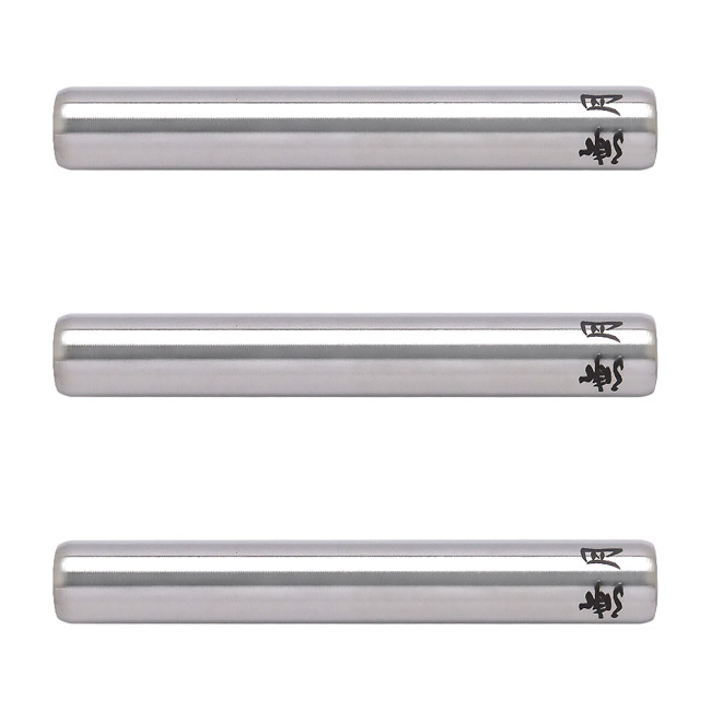 S4-DARTS 無月 2BA　 ※ご覧頂いているディスプレイの設定等により、実物と色合いが異なる場合がございます。※この画像はDarts HiVeが作成しており、文章・写真などの複製、無断転載を禁じます。※内容物・商品仕様は予告なく変更となる場合がございます。 ■商品仕様 スペックデータ &nbsp; 材質 単体重量 全長 最大径 重心 タイプ ：90%タングステン ：18.5g ：47.0mm ：6.7mm ：センター ：2BA 内容物 &nbsp; ・バレル ・シャフト ・チップ ・フライト ×1set(3個) ×1set(3個) ×2set(6個) ×1set(3個) ■商品説明 2020.02.05 発売商品 カットもいらない、テーパーもいらない。 信じられるのは己の技量のみ。 余分なものは全て削ぎ落した極レアの完全ノーグルーヴストレートバレル。 使用難易度SSの凄業物ついに登場！ 実戦用だけでなく、矯正用・練習用としても活用出来ます。 ■ご注文前に必ずご確認下さい 【仕様・付属品に関して】 ※商品ページ掲載の商品仕様や、パッケージ・デザイン・付属品等は、予告無しに変更となる場合がございます。 予めご理解・ご了承の上ご注文下さい。