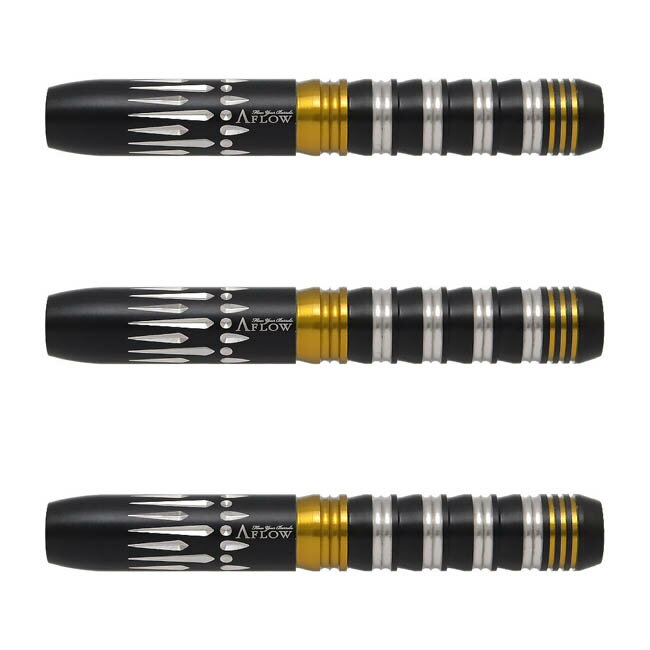 樂天商城 - DYNASTY(ダイナスティー) A-FLOW BLACK LINE コーティングタイプ ARCTIC LOPE PRO 2BA ハン・ウニ選手モデル　(ダーツ バレル ダーツセット)