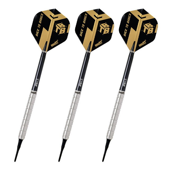 One80(ワンエイティ) Back To Basic(バックトゥベーシック)-EBS 2BA 20g　(ダーツ バレル ダーツセット)