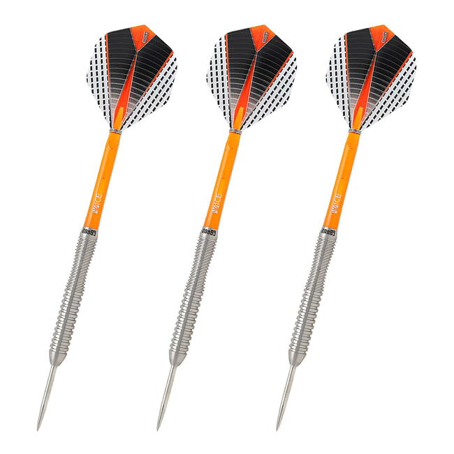 ダーツ専門店 カウントアップのOne80(ワンエイティ) Strike-03 STEEL 26g　(ダーツ バレル ダーツセット)｜アングル2