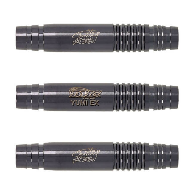 DMC(ディーエムシー) Maverick Yumi_EX ブラックコーティング DARTS HIVE Limited 2BA 鈴木優美選手モデル　(ダーツ バレル ダーツセット)
