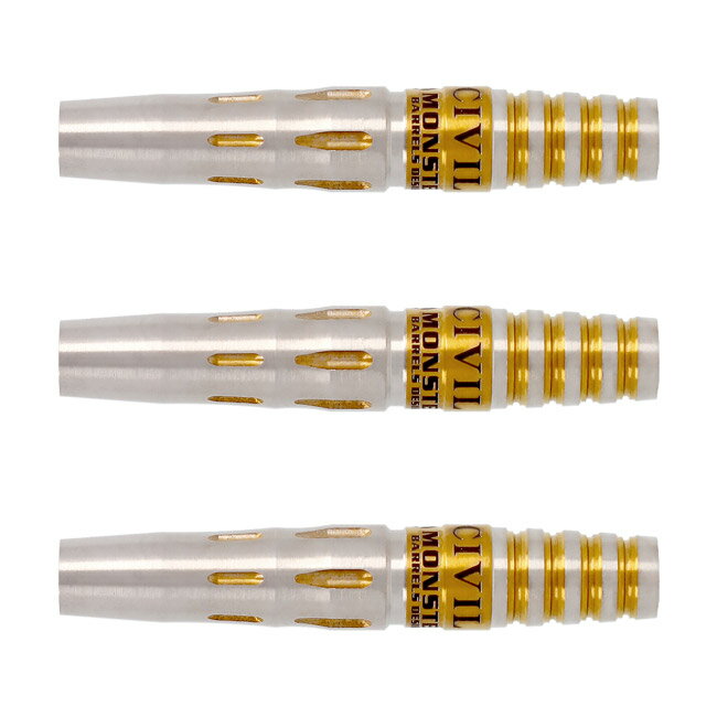 MONSTER(モンスター) CIVIL(シビル) GOLD 2BA 20.5g　(ダーツ バレル ダーツセット)
