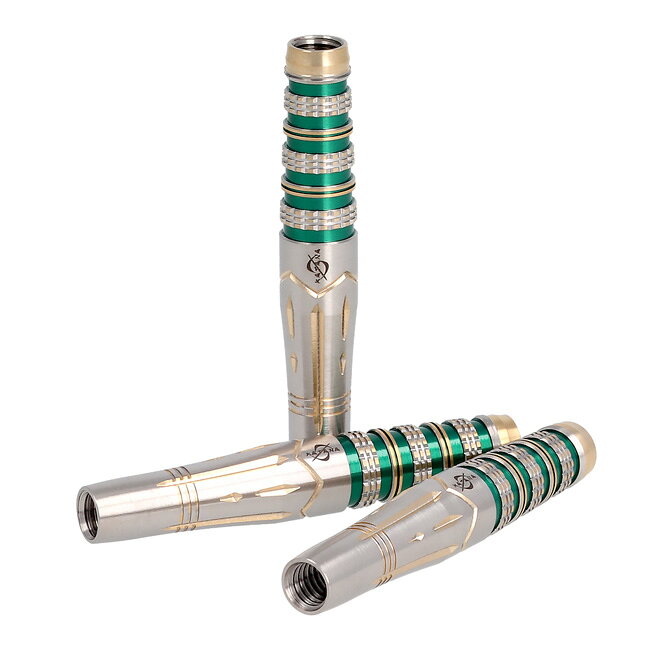 ダーツ専門店 カウントアップのDYNASTY(ダイナスティー) KATANA(カタナ) 名刀 虎徹・幻 KOTETU・GEN 2BA 20g Limited Edition　(ダーツ バレル ダーツセット)｜アングル3