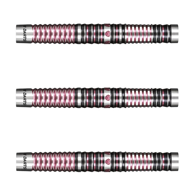 火の鳥 DARTS JAPAN(ヒノトリダーツジャパン) ブラックピンクシリーズ 90T Eclipse(ニッショク) 2BA　(ダーツ バレル ダーツセット)