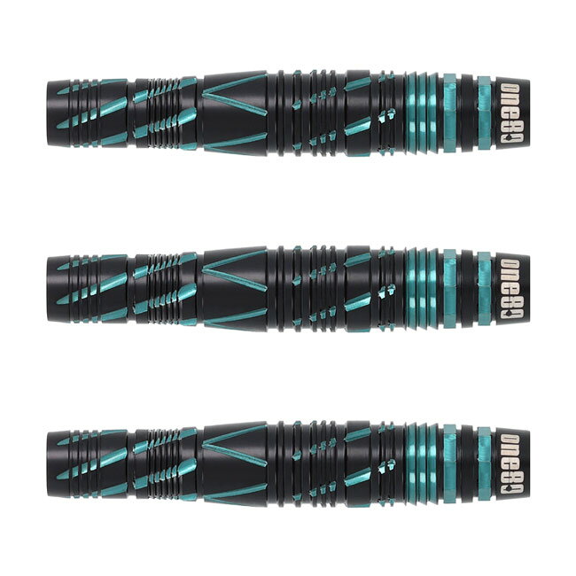 One80(ワンエイティ) KILLUA(キルア) ver.2 2BA 18g Black×Emerald DARTS HIVE Limited 小野寺由貴選手モデル　(ダーツ バレル ダーツセット)
