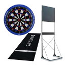 【セット商品】DARTSLIVE-ZERO BOARD & D.CRAFT ダーツスタンド アルテミス & DARTSLIVE Home スローマット　(ダーツ ボード)